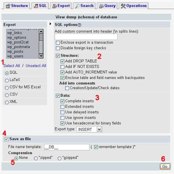 本NAS升级wordpress（phpmyadmin备份）